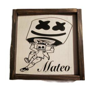 Hand crafted | Personalized Marshmello Wall Art